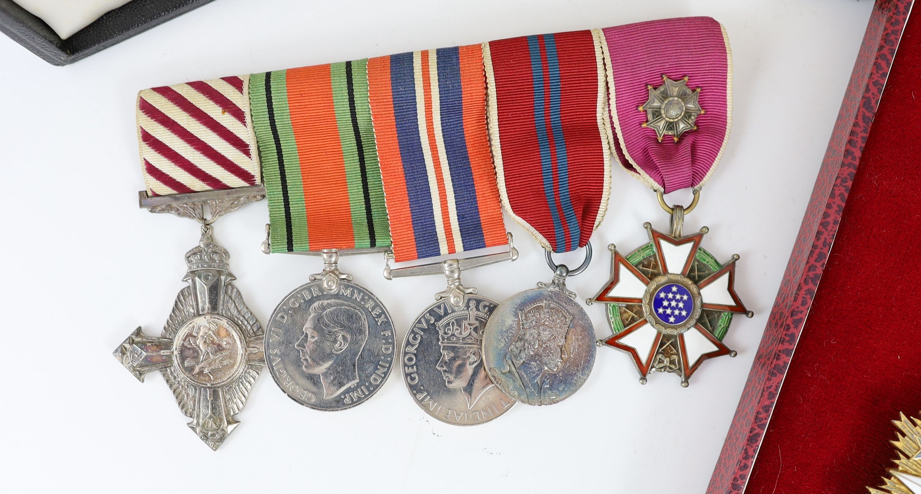 A K.B.E, C.B, A.F.C, WW2 group of seven medals to Air Marshal Sir John Darcy Baker-Carr, RAF, (1906-1998)